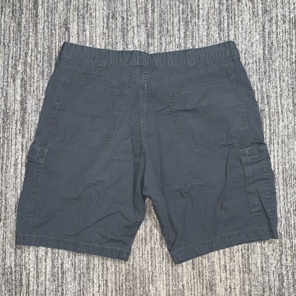 Vintage Wrangler Authentics Men's‎ Size 38 Gray Cargo Shorts Cotton - Picture 7 of 7